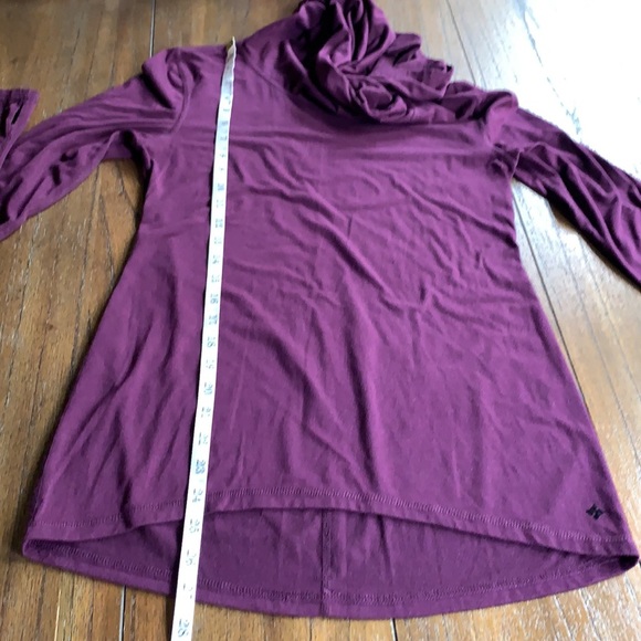 NUX Los Angeles Made in USA Oversize Cowl Neck/Hood Athletic Top - Picture 8 of 10